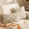 Nueva Almohada de Felpa de Calabaza Funda de Almohada Bordada de Calabaza Otoño Halloween Sala de Estar Sofá Cojín Decorativo Cojín