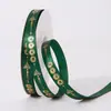 Caixa de Presente para o Festival do Barco-Dragão Fita Decorativa, Fita para Embalagem de Zongzi, Laço Decorativo para Presente de Feriado, Fita de Seda Verde