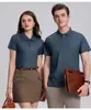 Playeras tipo Polo de Comercio Exterior Transfronterizo con Logos Personalizados, Tallas Europeas y Americanas, Camisas Publicitarias de Manga Corta, Playeras, Ropa de Trabajo a Medida de Tallas Grandes