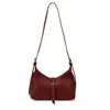 La Popular Bolsa Retro Super Caliente Tipo Empanada de Este Año para Mujer 2025 Otoño Nueva Versátil a la Moda Lujosa Accesible Bolso de Hombro Único Cruzado