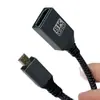Cable Micro HDMI a HDMI Hembra 8K60Hz Cable HD Teléfono Móvil Tableta Cámara Proyector Monitor