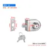 Cerradura de Puerta de Vidrio Acero Inoxidable Puerta Doble Puerta Sola Cerrojo Cerradura Sin Marco Sin Apertura Tienda Cerradura de Vidrio Cerradura de Piso Cerradura de Puerta Doble
