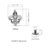 Acessórios de Novo Estilo: Parafusos, Tachas Cruzadas, Tachas em Formato de Concha, Tachas em Formato de Estrela, Rebites, Tachas de Chapéu, Tachas Decorativas para Bolsas, Roupas de Couro e Vestuário