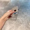 Espejo de Maquillaje con Incrustaciones de Diamantes de Venta Caliente Transfronterizo Plegable Portátil Espejo de Doble Cara de Alta Definición Espejo de Maquillaje Mini Portátil para Estudiantes