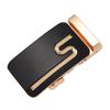 Hebilla automática de cuero para hombre, hebilla de aleación para cintura, hebilla para pantalón, hebilla de cinturón de 3,5 cm, accesorios con clip