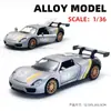 Simulación Transfronteriza Aleación Modelo de Coche Todoterreno Adornos Coche Deportivo Infantil Aleación Coche de Retracción Regalo para Niño