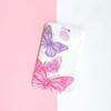 Set de Tarjetas Lindas Anti-pérdida para Niña Estudiante Dibujos Animados Mariposa Estilo Ins Bolsa para Tarjetas de Campus Tarjetas de Juego Cubierta Protectora para Tarjeta de Acceso