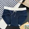 9360 hermosa colisión juventud costura cintura ropa interior de mujer clase a algodón algodón entrepierna extendida pantalón completo 10A niñas BM