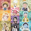 Imán de Refrigerador de Acrílico One Piece Dibujo Animado Anime Lindo Periférico Periférico Personalizado Luffy Zoro Imán de Refrigerador