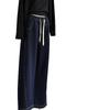 [Pantalones de pierna ancha de mezclilla] primavera mujer nuevo tannin Color mezclilla contraste pierna ancha casual pantalones niños