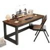 Escritorio engrosado y reforzado, mesa de computadora para dormitorio de estudiante, mesa simple de escritorio para gaming, escritorio cómodo para oficina en casa