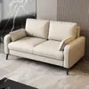 Sofá de Tela Tecnológica Apartamento Pequeño Casa de Alquiler Sala de Estar Nórdica Apartamento Tienda de Ropa Área de Descanso Área de Recepción Sofá Italiano