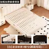 Cama de Hierro Forjado Tapizada Suave Ultradelgada Estilo Crema Francés Cama Moderna Minimalista con Marco de Hierro Silencioso para Hogar Doble Individual Alquiler