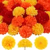 Las Cabezas de Flores de Crisantemo Artificiales Más Vendidas de Amazon Venta al por Mayor Claveles Cabezas de Flores para Decoración de Bodas Arreglo Floral DIY