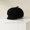 Boina Retro para Niños Sombrero Octagonal para Niñas Primavera y Otoño Sombrero de Bebé Sombrero de Pintor para Niñas Sombrero de Calabaza Otoño e Invierno