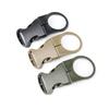 Hebilla colgante de nailon táctico para botella de agua para exteriores, cinta, hebilla para termo, hebilla para botella de agua, hebilla especial, clip para agua mineral
