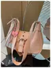 Bolsa de Hombro para Mujer de Fábrica Directa de Comercio Exterior Transfronterizo 2026 Nueva Moda Tendencia Bolso de Media Luna