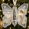 Novo produto transfronteiriço: Borboleta de Presente em Dinheiro de Natal, um ornamento de clipe de borboleta de acrílico para presente