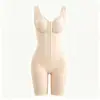 Body moldeador para mujer con compresión fuerte para control de abdomen, levantamiento de glúteos y realce de busto, moldeador adelgazante de encaje con manga corta