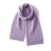 Bufanda de Cachemir para Niños Invierno Cálida Engrosada 100% Cachemir Puro Cuello para Bebés Niños y Niñas