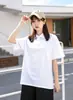 Camisa polo estilo americano, ropa de trabajo de algodón puro, manga corta, unisex, camiseta moderna y a la moda, camisa cultural para grupo, estampado de logo, verano