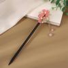 Antigo Tassel Hairpin Grampo de Cabelo de Madeira Imitação de Ébano Headwear Disco de Cabelo Acessórios Simples Vestido Antigo Cabelo Hairpin Hair