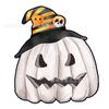 Ca087 Decoración de Halloween Manteles Individuales con Forma Especial Decoración de Fiesta Vajilla de Papel Decoración de Fantasma Calabaza Manteles Individuales Desechables