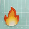 Emoji sin palabras pasador gag sudando accesorios acrílicos clip gota de agua accesorios para el cabello lindo divertido clip lateral tocado