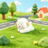 Micro-Paisagismo Criativo Fofo Paraíso de Filhotes Decoração DIY Acessórios Jardinagem com Musgo Paisagismo Pequenos Ornamentos