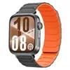 Adequado para Pulseira de Relógio de Silicone Huawei Fit5 Pro, Pulseira de Relógio Magnética Guerreiro de Armadura, Huawei Fit3/4/5Pro