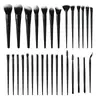 Set de Herramientas de Maquillaje Profesionales de Venta Caliente Transfronteriza de 20/30 Piezas Incluyendo Brochas, Esponjas y Herramientas de Limpieza