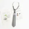 Estilo Cyndi Wang Corbata Gris Tb Perezosa Sin Nudo Estilo JK Universitario Rayas Corbata Pequeña para Mujeres Estilo Pareja Atada a Mano para Hombres