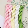 Hilo de Seda Sin Torcer, Envoltura Tradicional de Flor de Terciopelo, Materiales Hechos a Mano, Hilo de Seda Sin Retorcer, Venta al por Mayor de Accesorios Hanfu