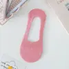 Meias femininas invisíveis de corte baixo de corte baixo primavera e outono verão antiderrapante antiderrapante calcanhar ins da moda rosa verão meias finas