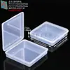 Caja Cuadrada de 15 mm, Caja Cuadrada para Accesorios, Caja Transparente para Herramientas de Arte, Caja de Almacenamiento para Pinceles de Pintura al Óleo, Caja para Pinceles de Gouache con Tapa