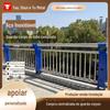Guarda-corpo de Tubo Composto de Aço Inoxidável Guarda-corpo Anticolisão de Ponte de Aço Inoxidável Guarda-corpo de Ponte de Aço Inoxidável Guarda-corpo Paisagístico de Rio
