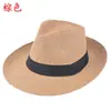 Chapéu de Verão Masculino Chapéu de Sol para Exterior Chapéu de Palha de Praia Chapéu Protetor Solar Chapéu de Sol Chapéu de Palha Respirável para Pai