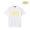 Marca de moda estadounidense Corteiz Camiseta Casual Deportiva Holgada de Manga Corta con Estampado de Barco de Crucero Alcatraz para Pareja