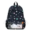 Mochila Linda con Estampado de Estrellas, Mochila Coreana Estilo Ins de Gran Capacidad de Alto Valor, Bolso Escolar Versátil de Moda para Niña