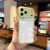 Adecuado para iPhone 18 Pro Max, funda de teléfono transparente de color contrastante simple, funda protectora anticaídas de cobertura total Apple 17 15