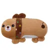Juguetes para mascotas suministros para mascotas dinosaurio de peluche juguetes para perros son buenos animales de cuatro patas largos fábrica al por mayor en stock