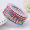 Segmento de estrela tingido algodão Xizang diy feito à mão caseiro trançado pulseira colar Festival do Barco-Dragão fio de corda colorido com contas