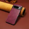 Adecuado para Funda de Teléfono Móvil Google Pixel 11Proxl Google 9A Funda Trasera con Patrón de Cocodrilo Funda Protectora de Cuero