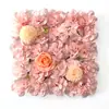 Pared de Flores flor artificial decoración de tienda de bodas decoración para colgar en la pared pared de fondo dailihua fila de flores de rosa venta al por mayor transfronteriza