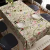 Toalha de Mesa Étnica Boêmia, Impermeável, à Prova de Óleo, Lavável, Resistente ao Calor, Retangular, Toalha de Mesa de Luxo Leve, Fabricação OEM