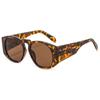 Nueva Moda Europea y Americana Show Gafas de Sol Redondas Trendy Ins Celebridad de Internet Sesión de Fotos Callejera Gafas Distintivas Protección UV