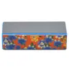 Bloque pulidor de lijado recto mate de cuatro caras azul lima de uñas bloque de tofu herramienta de doble propósito para arte de uñas