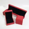 Oferta especial, joyero de cuero PU cepillado dorado, caja para propuesta de anillo de diamantes, caja para collar, caja de embalaje para joyería, joyero al por mayor