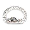 Pulseira de dinheiro estilo chinês Pulseira de nicho high-end dominador masculino ampla pulseira criativa de corrente cubana personalizada
