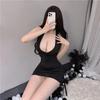 Lencería Sexy Damas Sexy Deseo Puro Uniforme Tentación Ancla Atuendo Club Nocturno Falda Ajustada a la Cadera Atuendo de Secretaria Ol Tentación